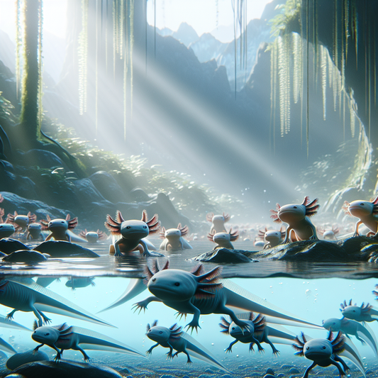 La reproduction des axolotls : Tout ce que vous devez savoir