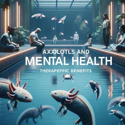 Axolotls et santé mentale : Les bienfaits thérapeutiques