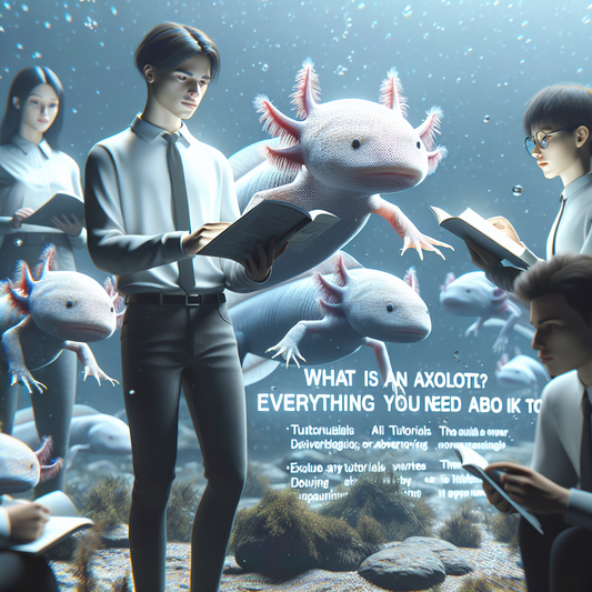 Qu'est-ce qu'un axolotl ? Tout ce que vous devez savoir