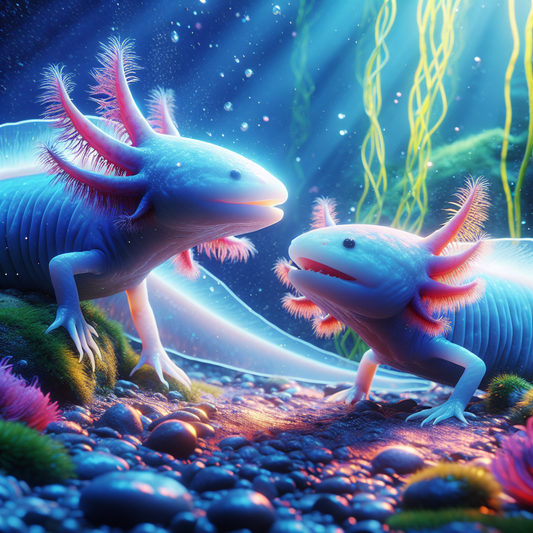 Comment les axolotls communiquent-ils entre eux ?