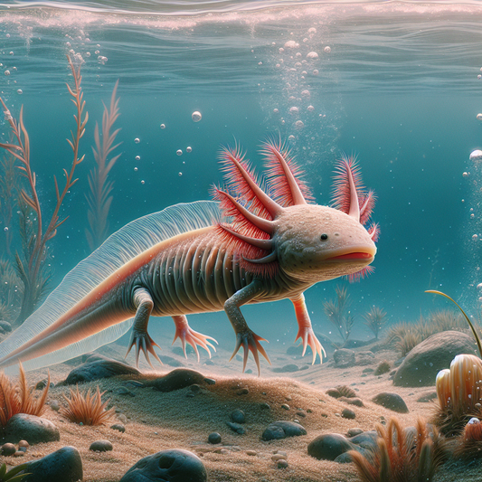 Comment les axolotls respirent-ils sous l'eau ?