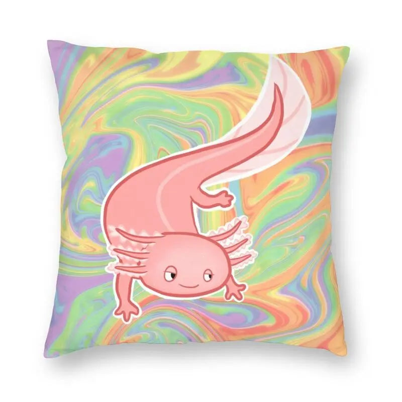 SNOWOLF Axolotl - Coussin long en peluche - Jouet animal doux - Jouet kawaii - Adorable coussin à câliner pour enfants (90 cm, noir SNOWOLF Axolotl - Coussin long en peluche - Jouet animal doux - Jouet kawaii - Adorable coussin à câliner pour enfants (90 cm, noir
