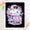 Axolotl / Rond 60x80 Peinture diamant Axolotl multicolores-Axolotl / Rond 60x80