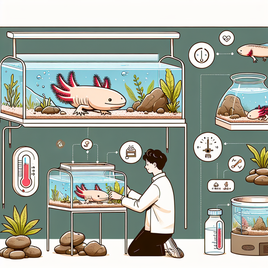 Comment prendre soin d'un axolotl à la maison ?