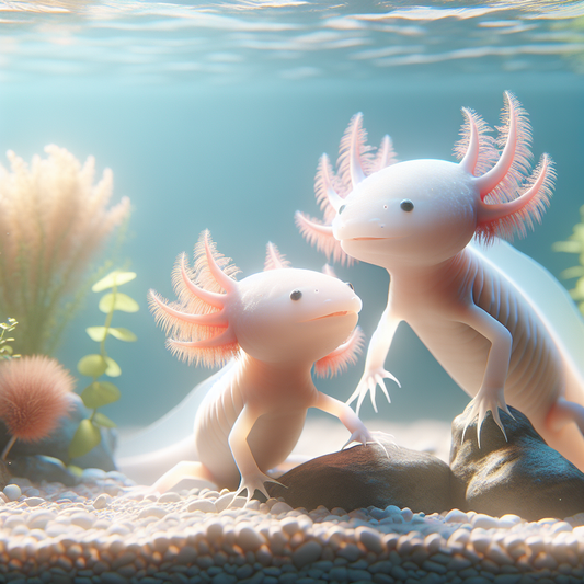 Axolotls albinos : pourquoi sont-ils si populaires ?