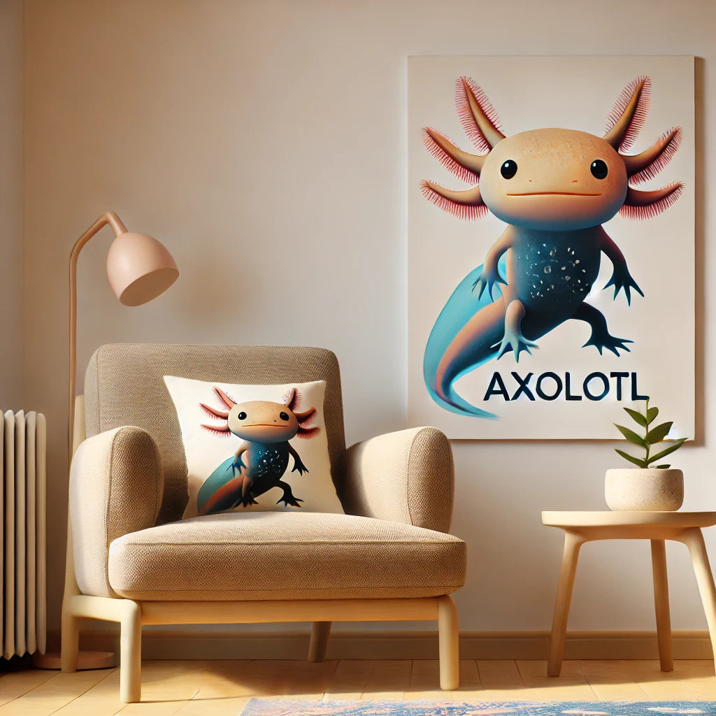 Axolotl Ohrstecker 925 Sterling Silber Tier Ohrring Axolotl Schmuck