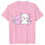 Tee-shirt Axolotl trop mignon-Rose