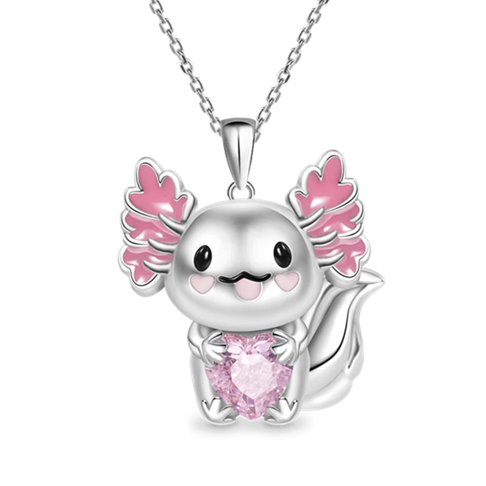 Parure bijoux fantaisie Axolotl