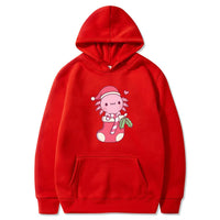 Sweat à capuche Noëlxolotl Axolotl XS au 3 XL