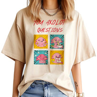 Tee-shirt Axolotl humour femme