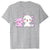 Tee-shirt Axolotl trop mignon-Gris