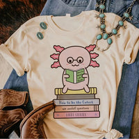 Tee-shirt lecture Axolotl