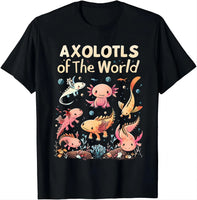 Tee-shirt Of The World Axolotl XS au 3XL
