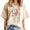 Tee-shirt Axolotl femme Axonaute-Beige / XS