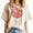 Tee-shirt Axolotl femme Bol de nouilles-Beige / XS