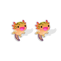 Boucle d'oreille Axolotl cuty's