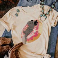 Tee-Shirt axolotl Donut femme