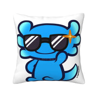Housse de coussin Axolotl Boss