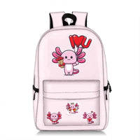 Sac à dos scolaire Axolotl 