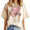 Tee-shirt Axolotl Gameplay femme-Beige / XS