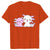 Tee-shirt Axolotl trop mignon-Orange