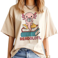 Tee-shirt Axolotl femme Readolotl