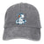 Casquette Axolotl bleu kawaii-Gris