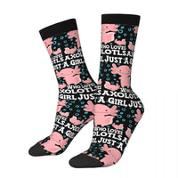 Chaussette chaude Axolotl fille