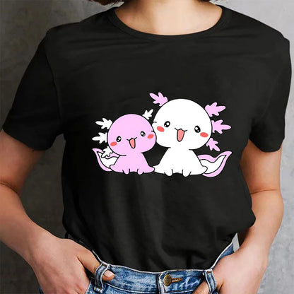 Tee-shirt Axolotl trop mignon