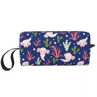 Trousse scolaire Axolotl marine