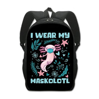 Sac à dos scolaire Axolotl 