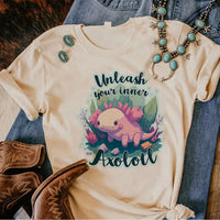 Tee-shirt Axolotl 