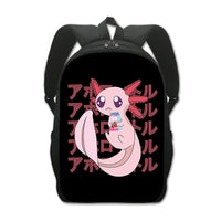 Sac à dos scolaire Axolotl manga
