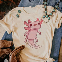 Tee-Shirt Axolotl 3D Ado