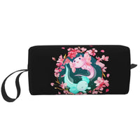 Trousse scolaire Axolotl fleuries