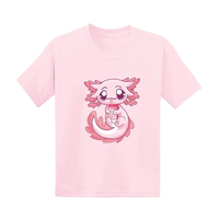 Tee-shirt Axolotl rigolo petite fille